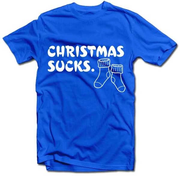 Marškinėliai "Christmas Sucks"