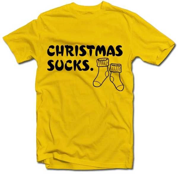 Marškinėliai "Christmas Sucks"
