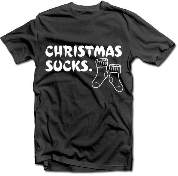 Marškinėliai "Christmas Sucks"