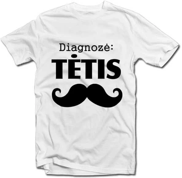 Marškinėliai "Diagnozė: tėtis"