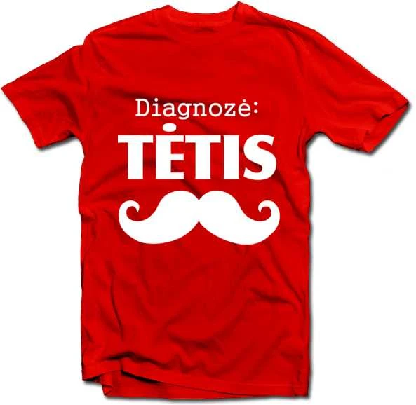Marškinėliai "Diagnozė: tėtis"