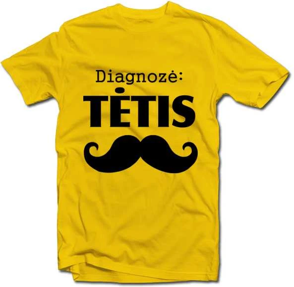 Marškinėliai "Diagnozė: tėtis"