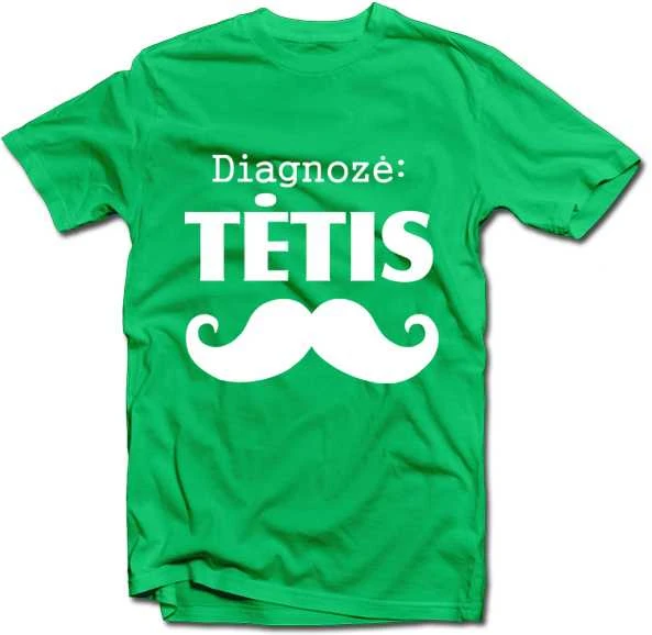 Marškinėliai "Diagnozė: tėtis"