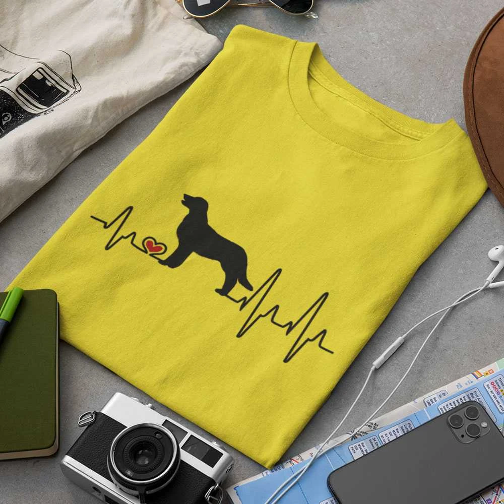 Marškinėliai "Dog heartbeat pulse"