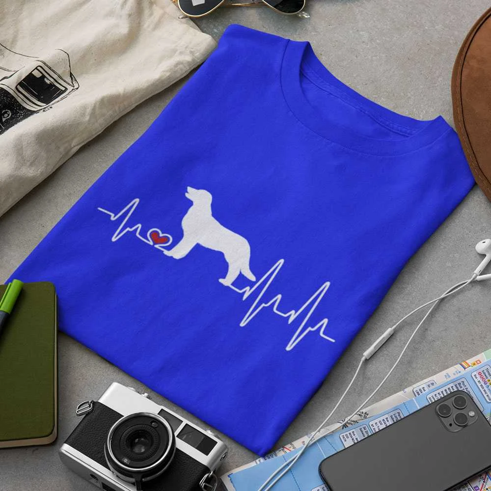 Marškinėliai "Dog heartbeat pulse"