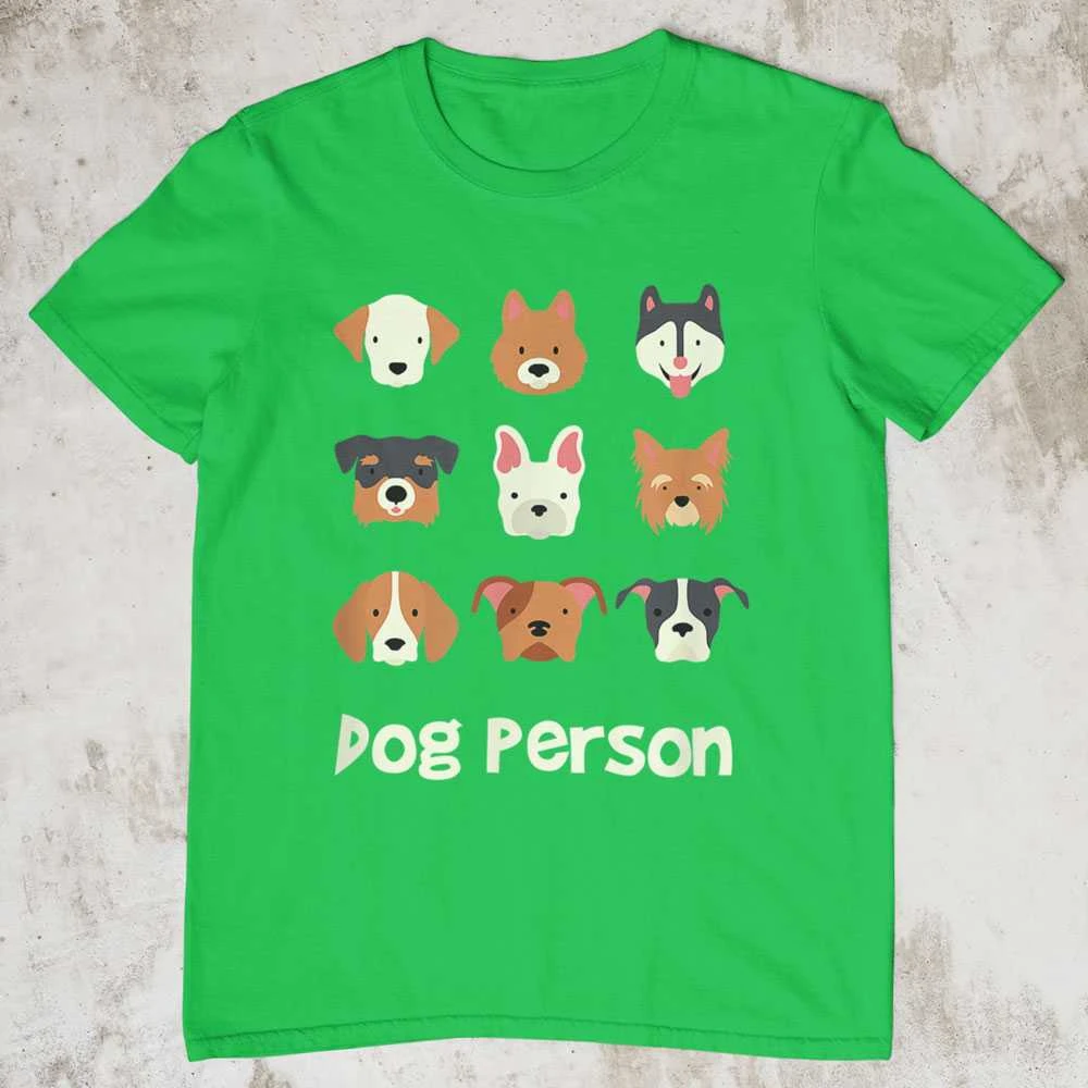 Marškinėliai "Dog person"