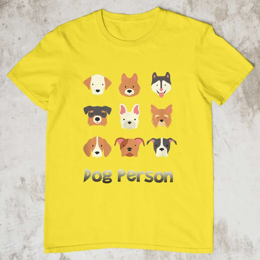 Marškinėliai "Dog person"