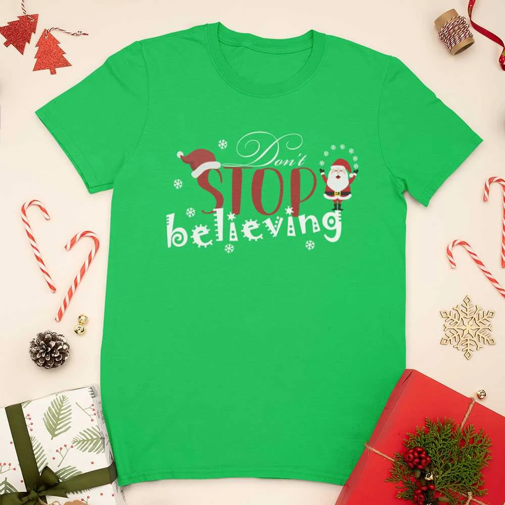 Marškinėliai "Don't stop believing"