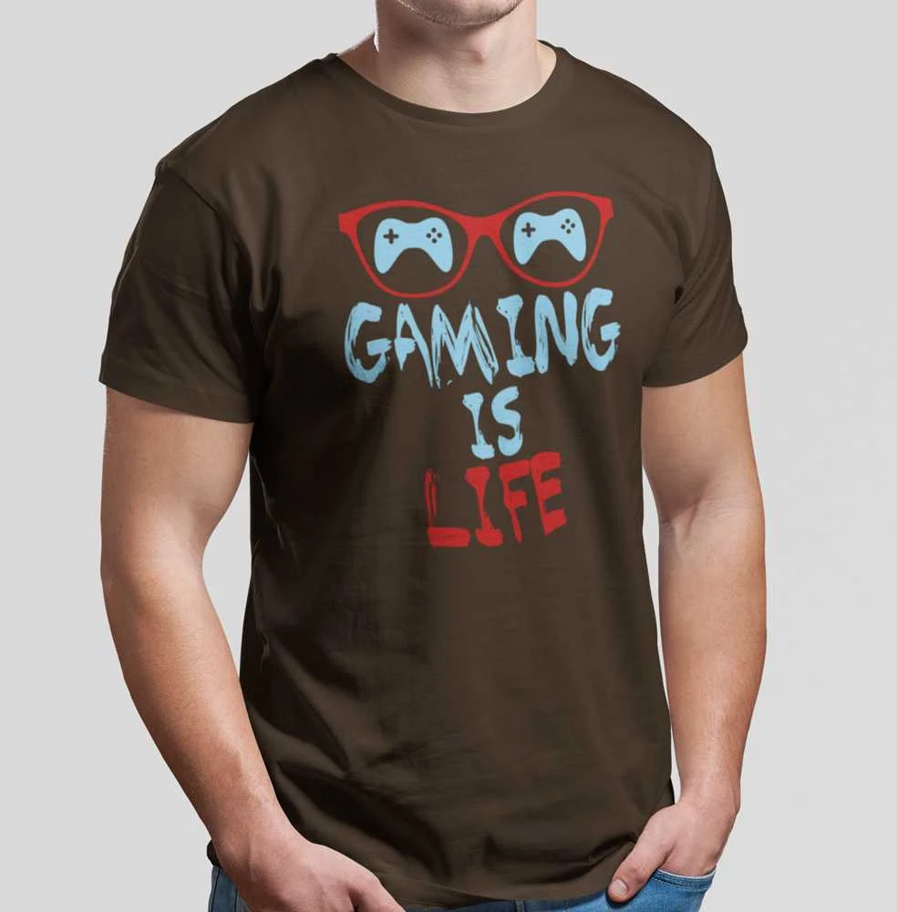 Marškinėliai "Gaming is life"