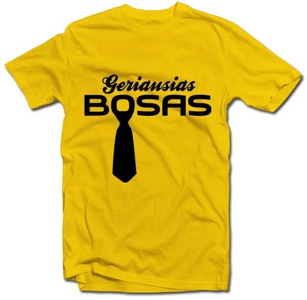 Marškinėliai "Geriausias BOSAS"