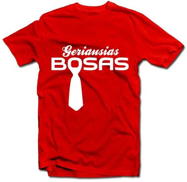 Marškinėliai "Geriausias BOSAS"