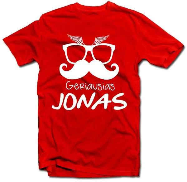 Marškinėliai "Geriausias JONAS"