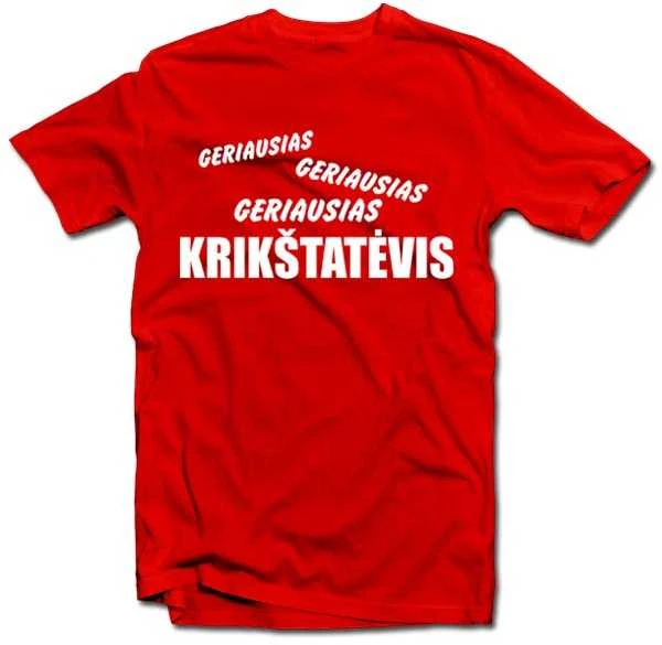 Marškinėliai "Geriausias krikštatėvis"