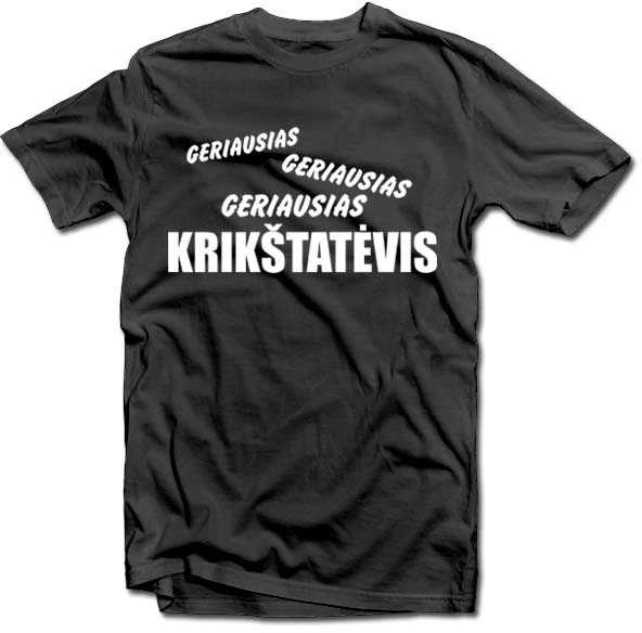 Marškinėliai "Geriausias krikštatėvis"