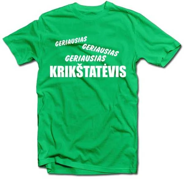 Marškinėliai "Geriausias krikštatėvis"