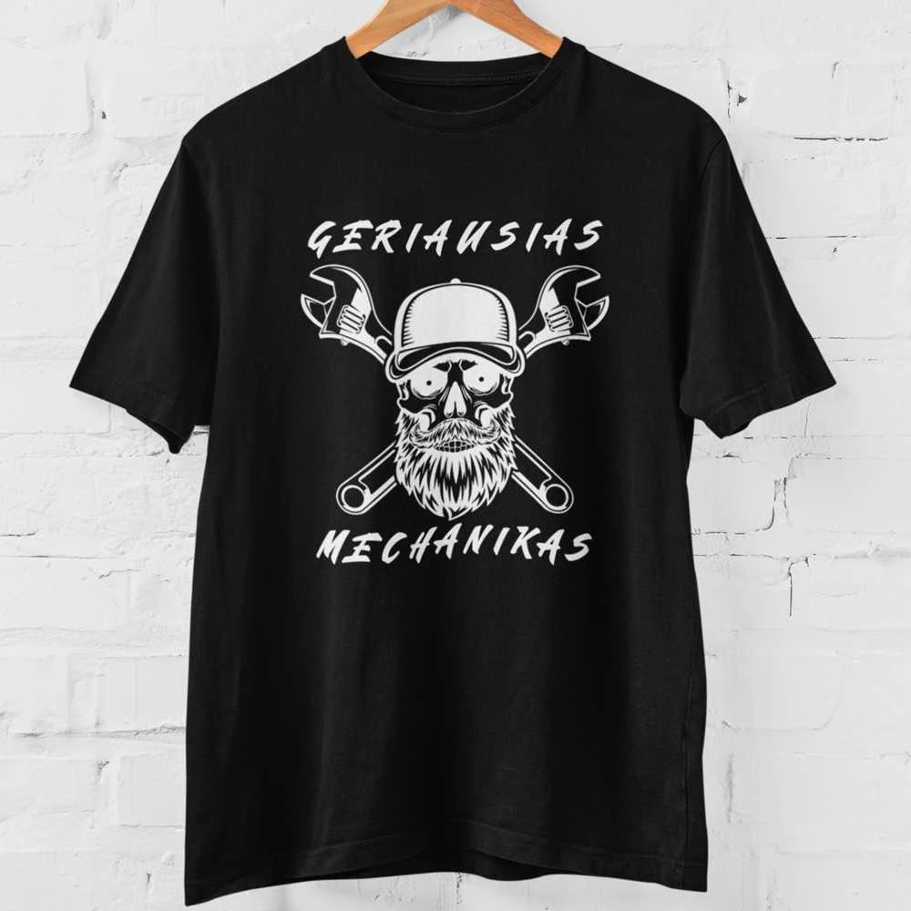 Marškinėliai "Geriausias mechanikas"