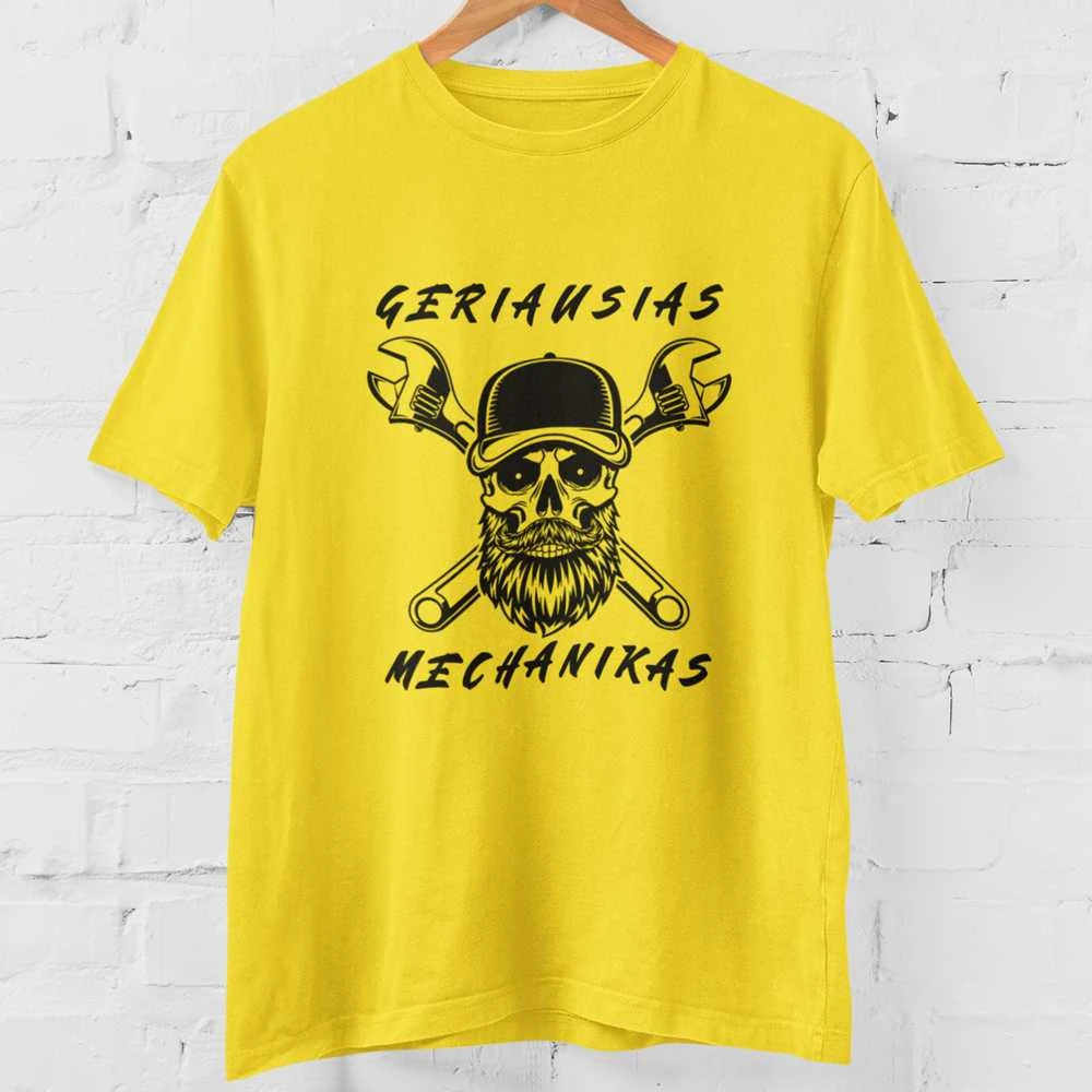 Marškinėliai "Geriausias mechanikas"