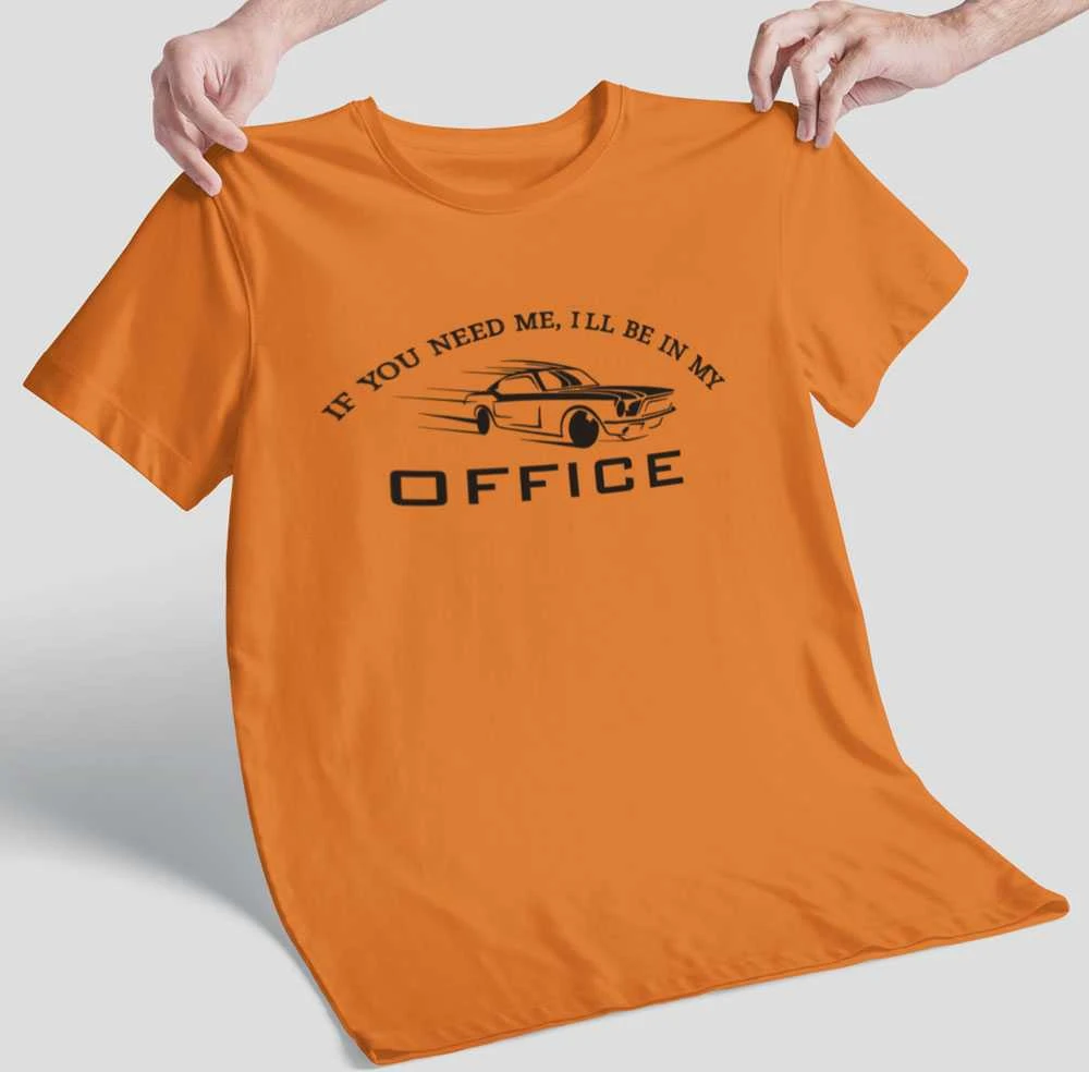 Marškinėliai "I'll be in my office"