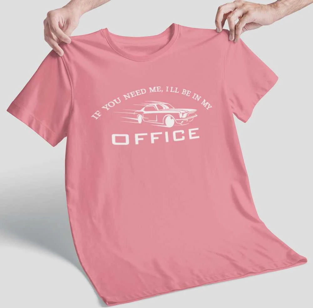 Marškinėliai "I'll be in my office"