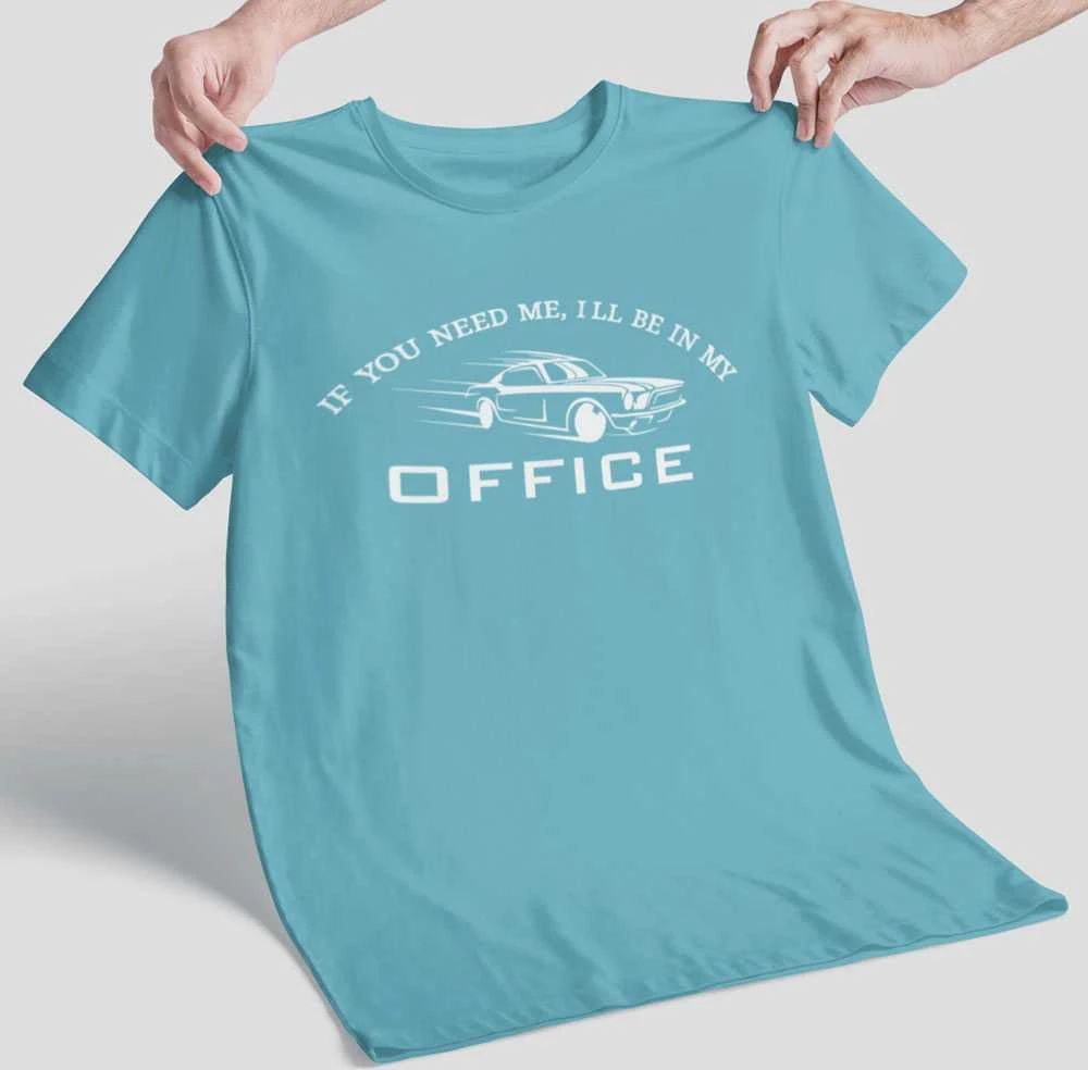 Marškinėliai "I'll be in my office"