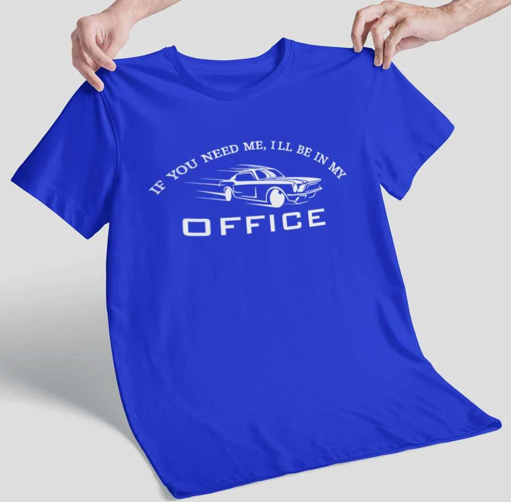 Marškinėliai "I'll be in my office"