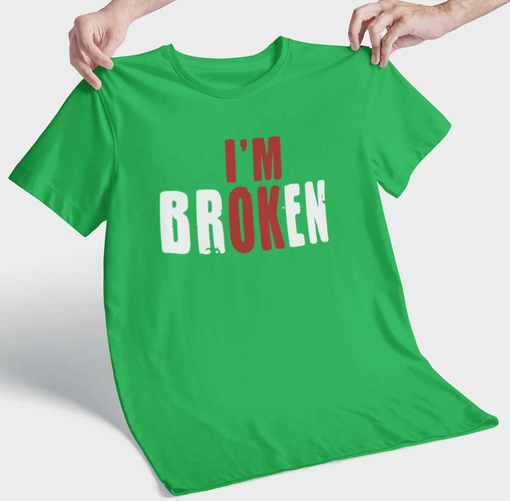 Marškinėliai "I'm broken"