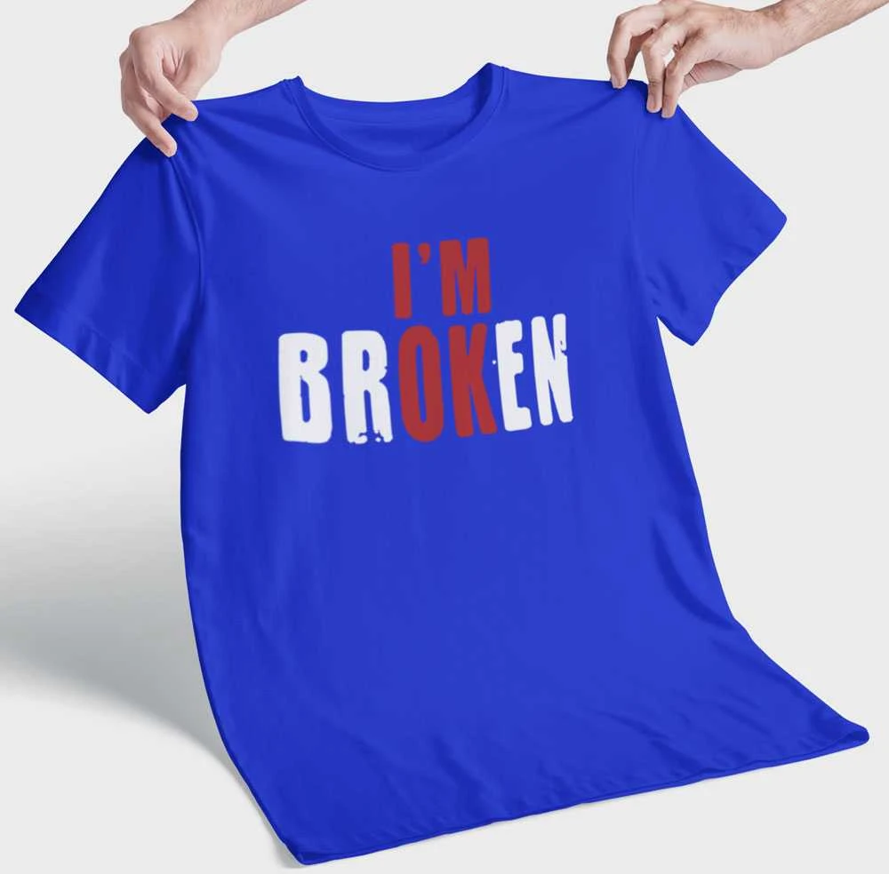 Marškinėliai "I'm broken"