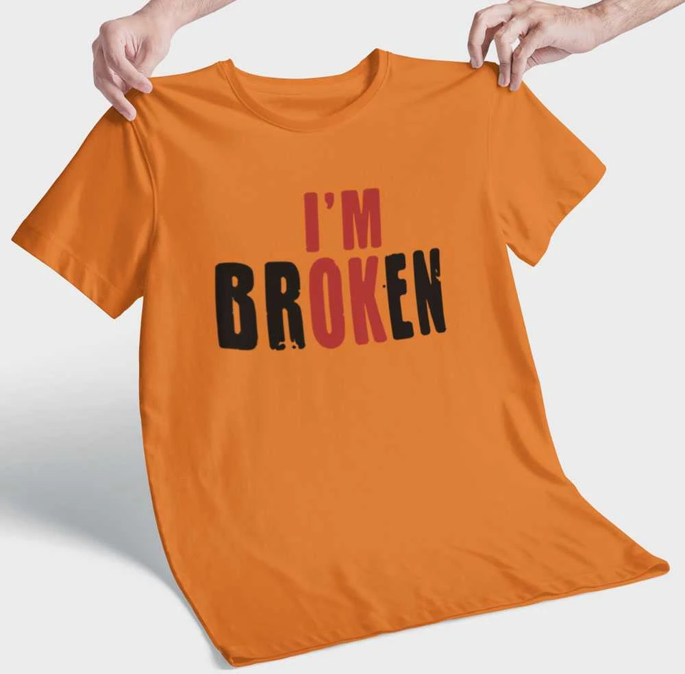 Marškinėliai "I'm broken"
