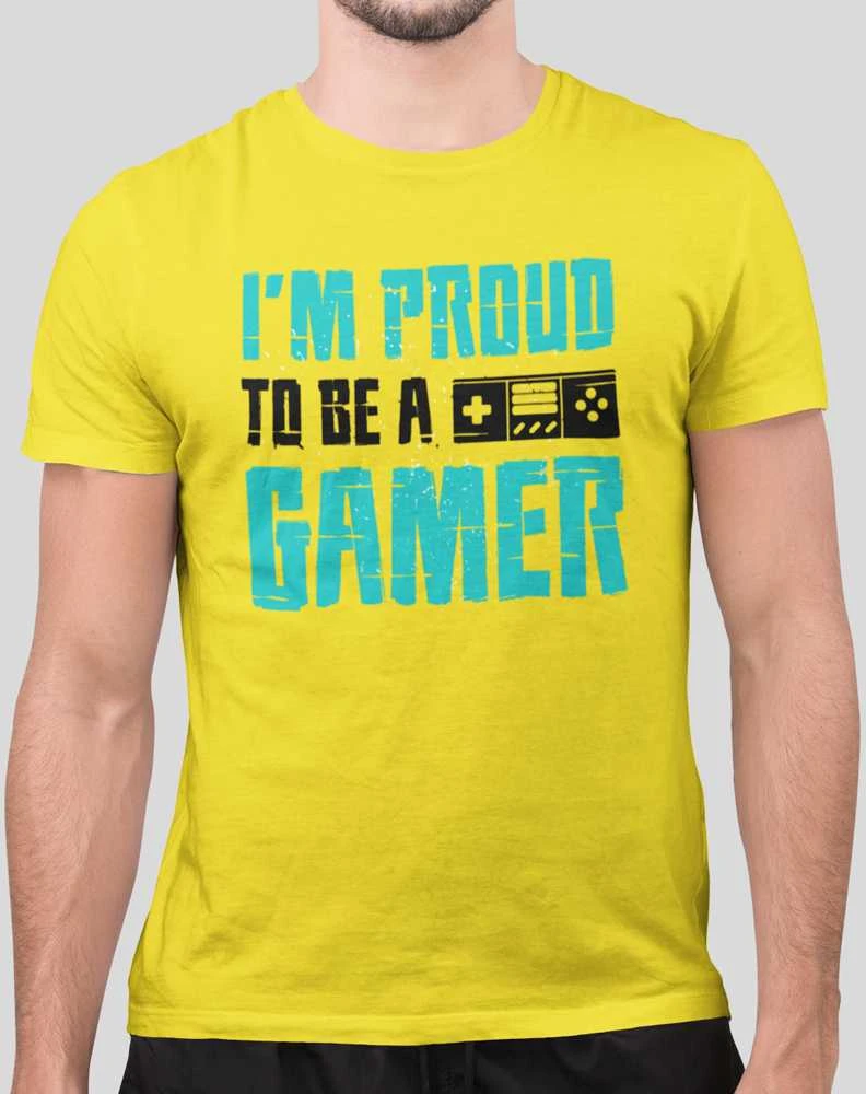 Marškinėliai "I'm proud to be a gamer"