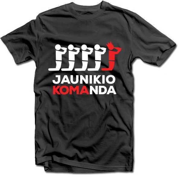 Marškinėliai "Jaunikio komanda"