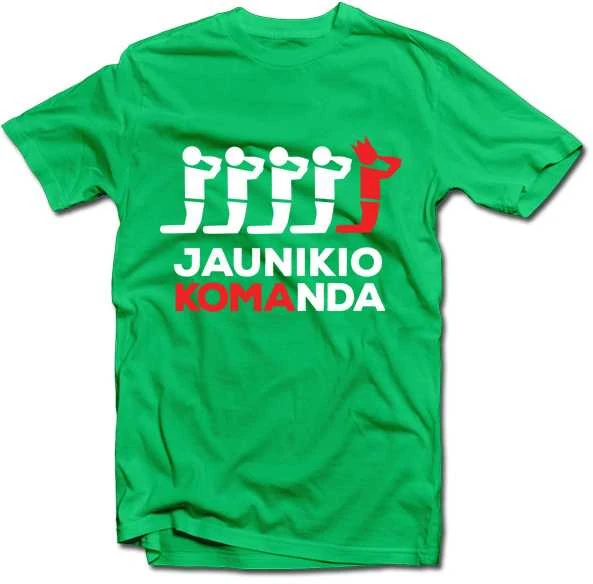 Marškinėliai "Jaunikio komanda"