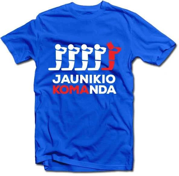 Marškinėliai "Jaunikio komanda"