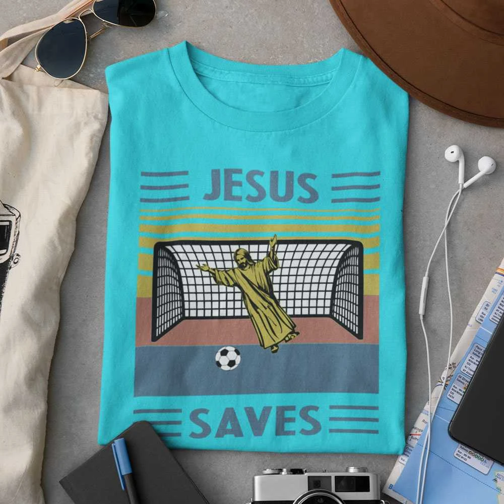 Marškinėliai "Jesus saves"