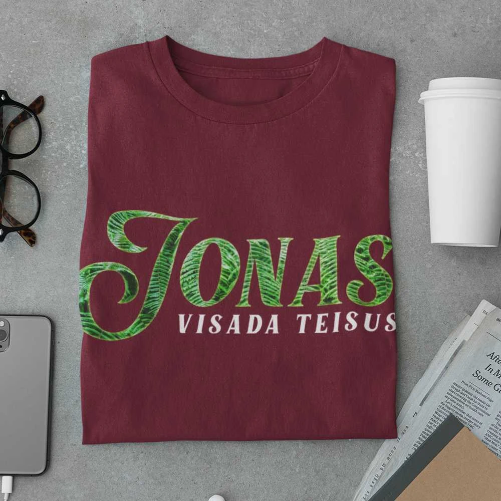 Marškinėliai "Jonas visada teisus"