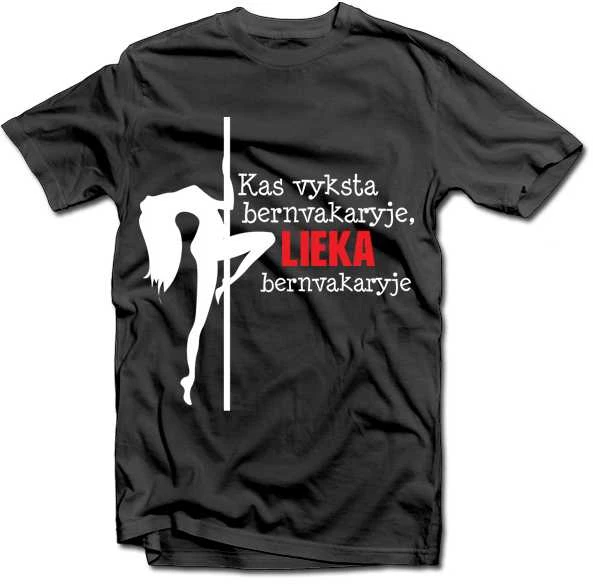 Marškinėliai "Kas vyksta bernvakaryje, lieka bernvakaryje"