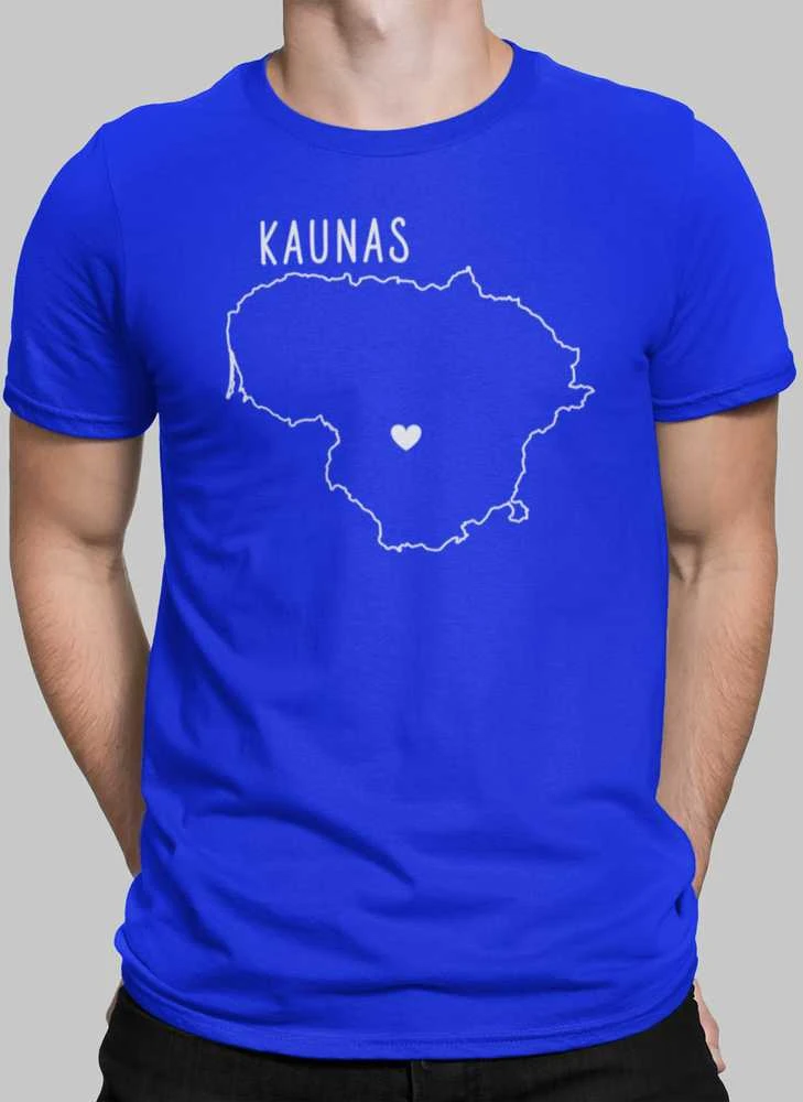 Marškinėliai "Kaunas - širdis"