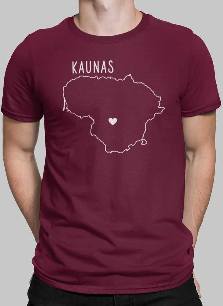 Marškinėliai "Kaunas - širdis"