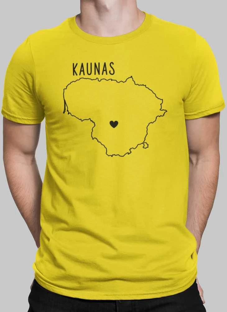 Marškinėliai "Kaunas - širdis"