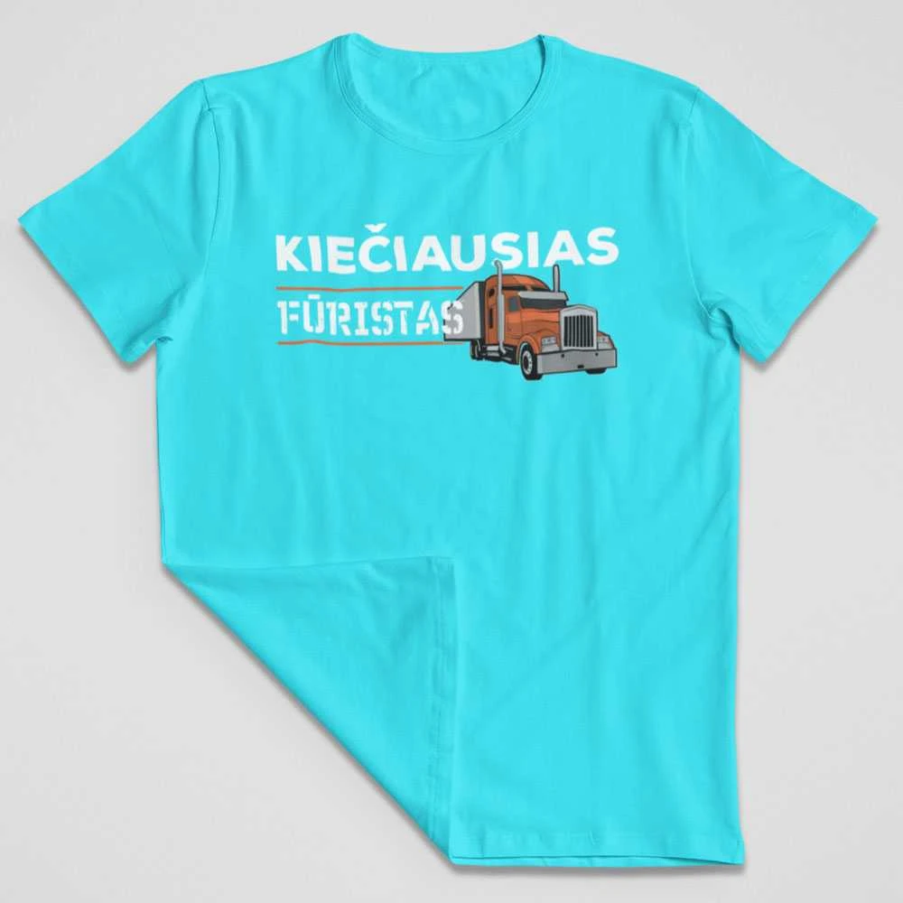 Marškinėliai "Kiečiausias fūristas"