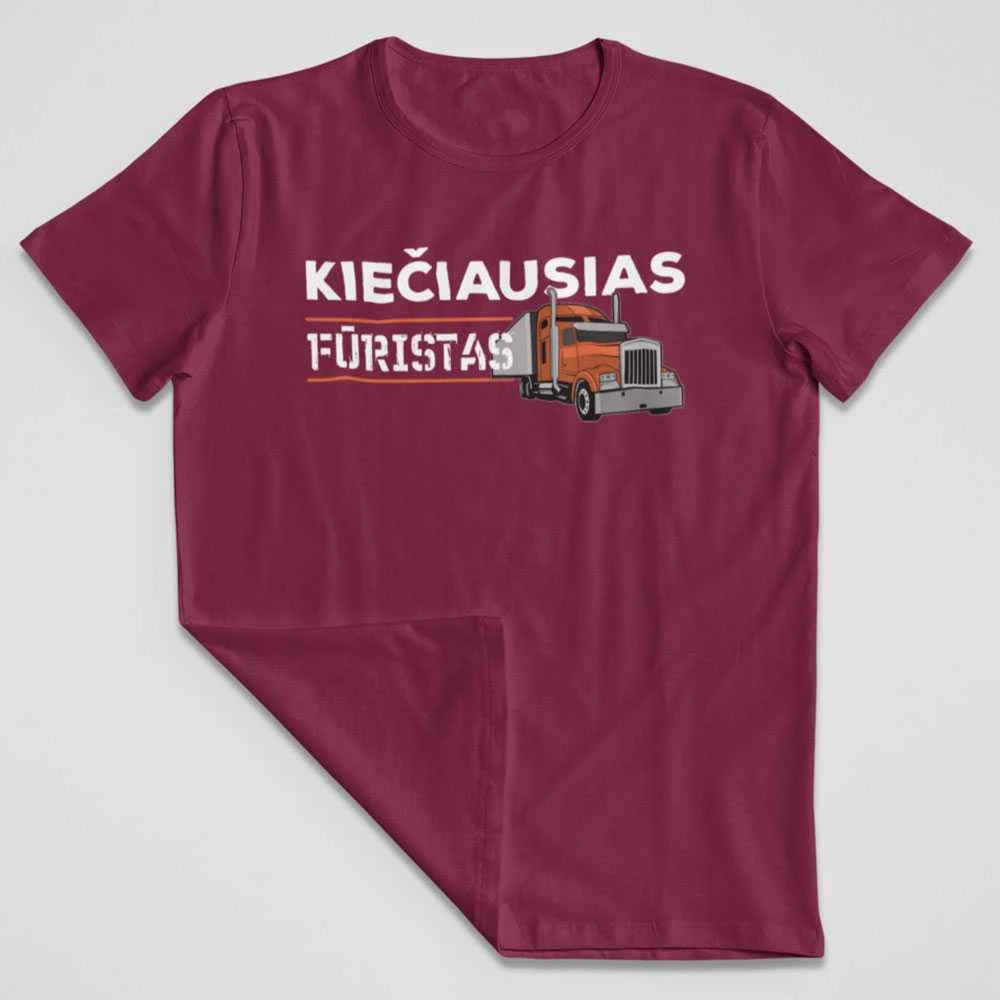 Marškinėliai "Kiečiausias fūristas"