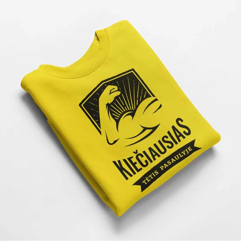 Marškinėliai "Kiečiausias tėtis pasaulyje"