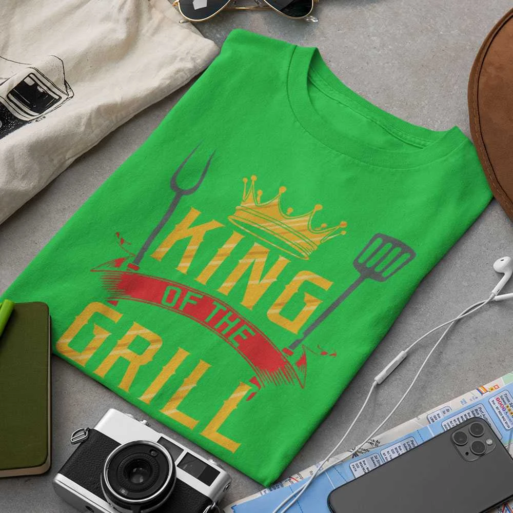 Marškinėliai "King of the grill"