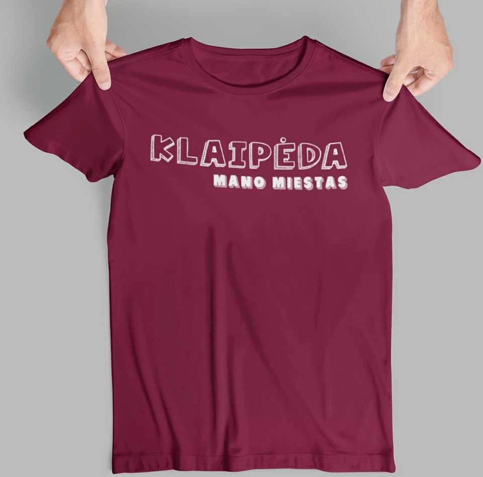 Marškinėliai "Klaipėda - mano miestas"