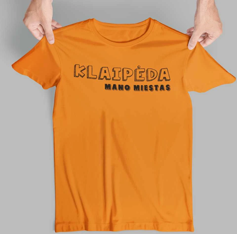Marškinėliai "Klaipėda - mano miestas"