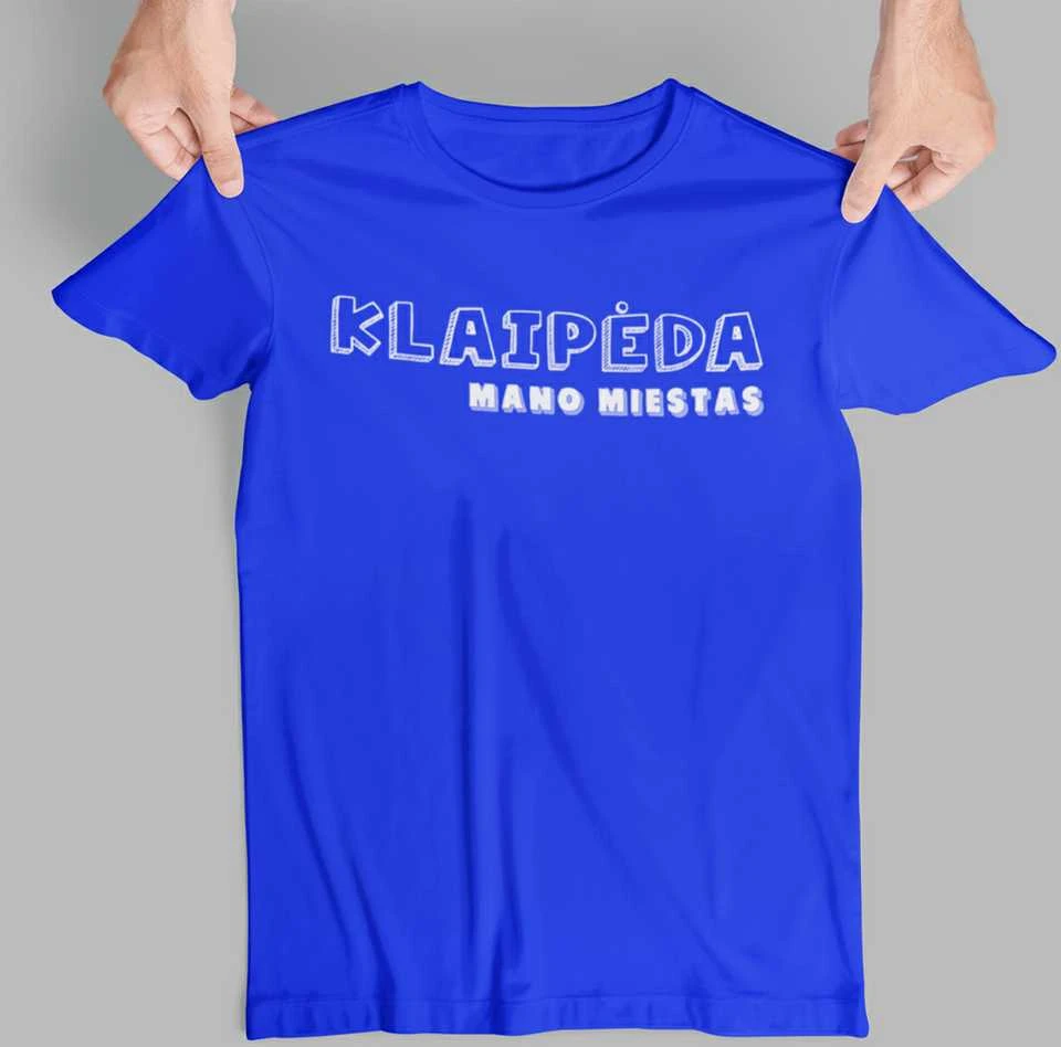 Marškinėliai "Klaipėda - mano miestas"
