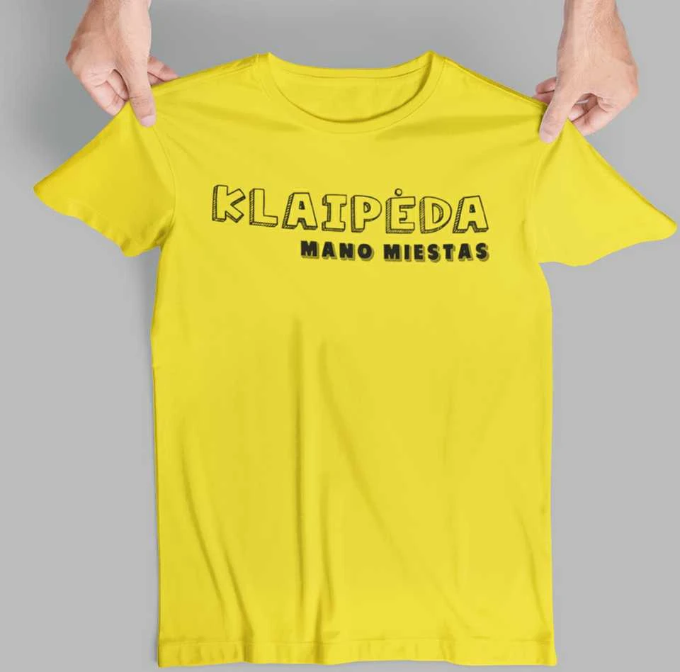 Marškinėliai "Klaipėda - mano miestas"