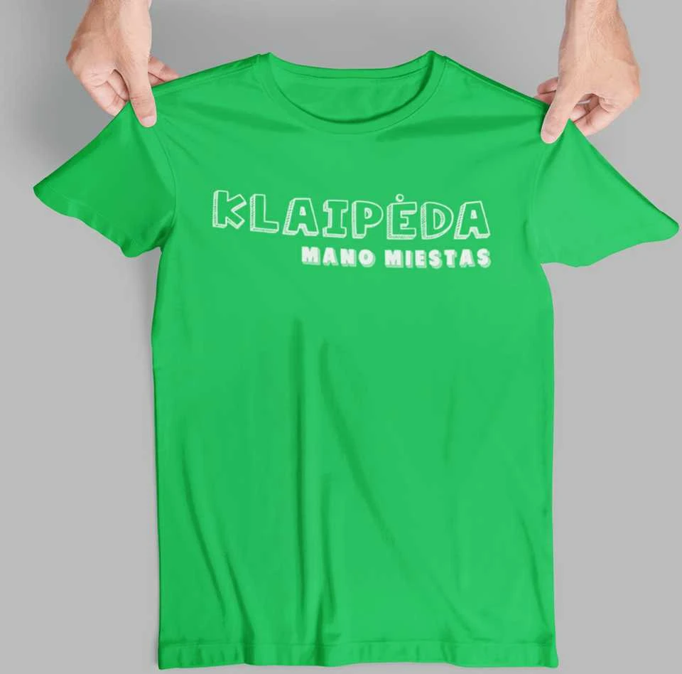 Marškinėliai "Klaipėda - mano miestas"