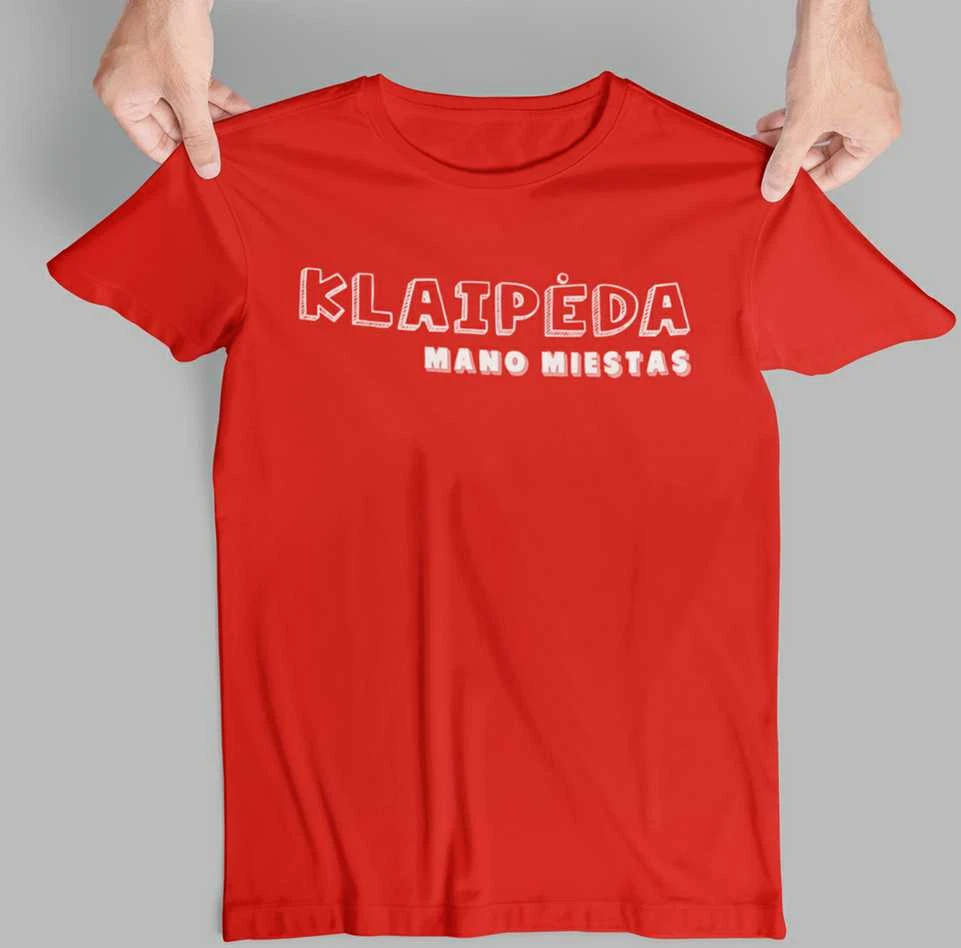 Marškinėliai "Klaipėda - mano miestas"