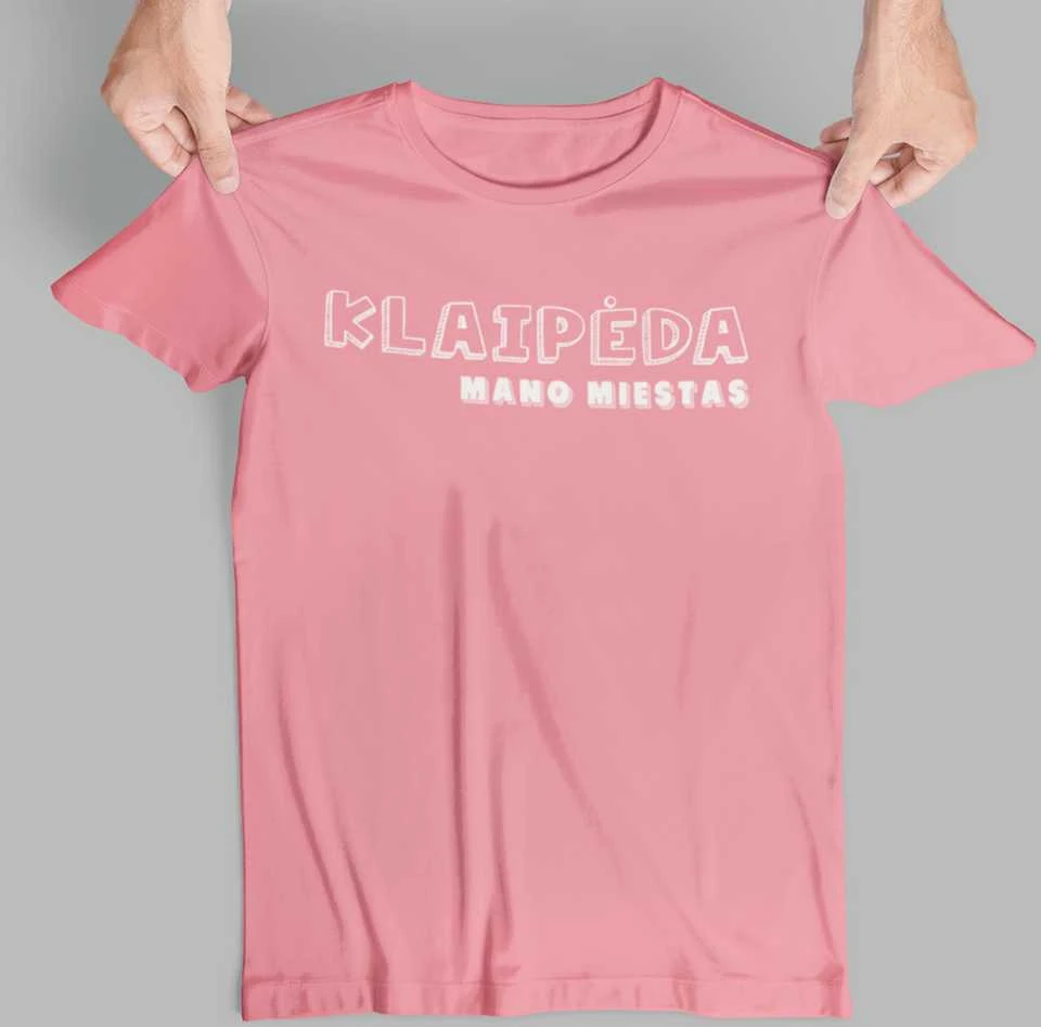 Marškinėliai "Klaipėda - mano miestas"