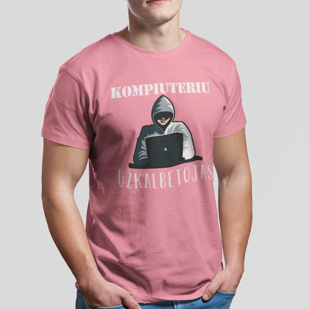 Marškinėliai "Kompiuterių užkalbėtojas"